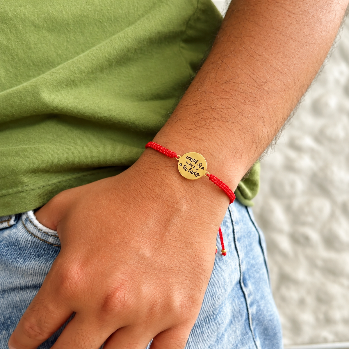 Pulsera Unisex Donde Sea, Pero a Tu Lado