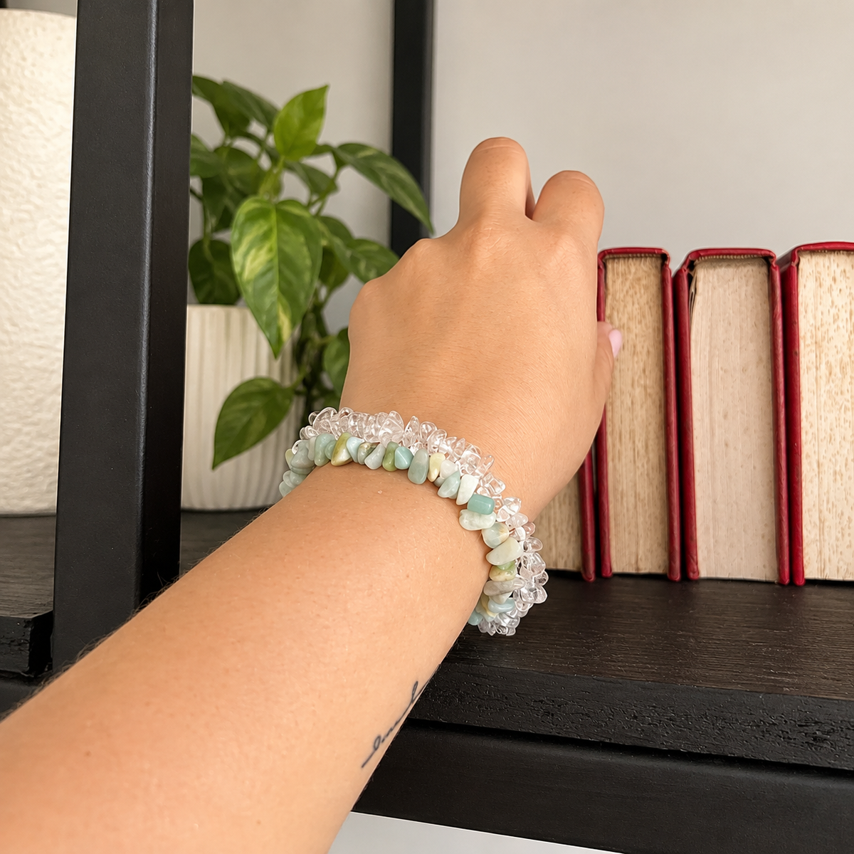 Pulsera Cuarzos Naturales