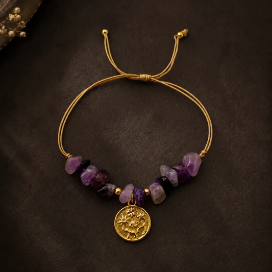 Pulsera Paz y Paciencia – Amatista