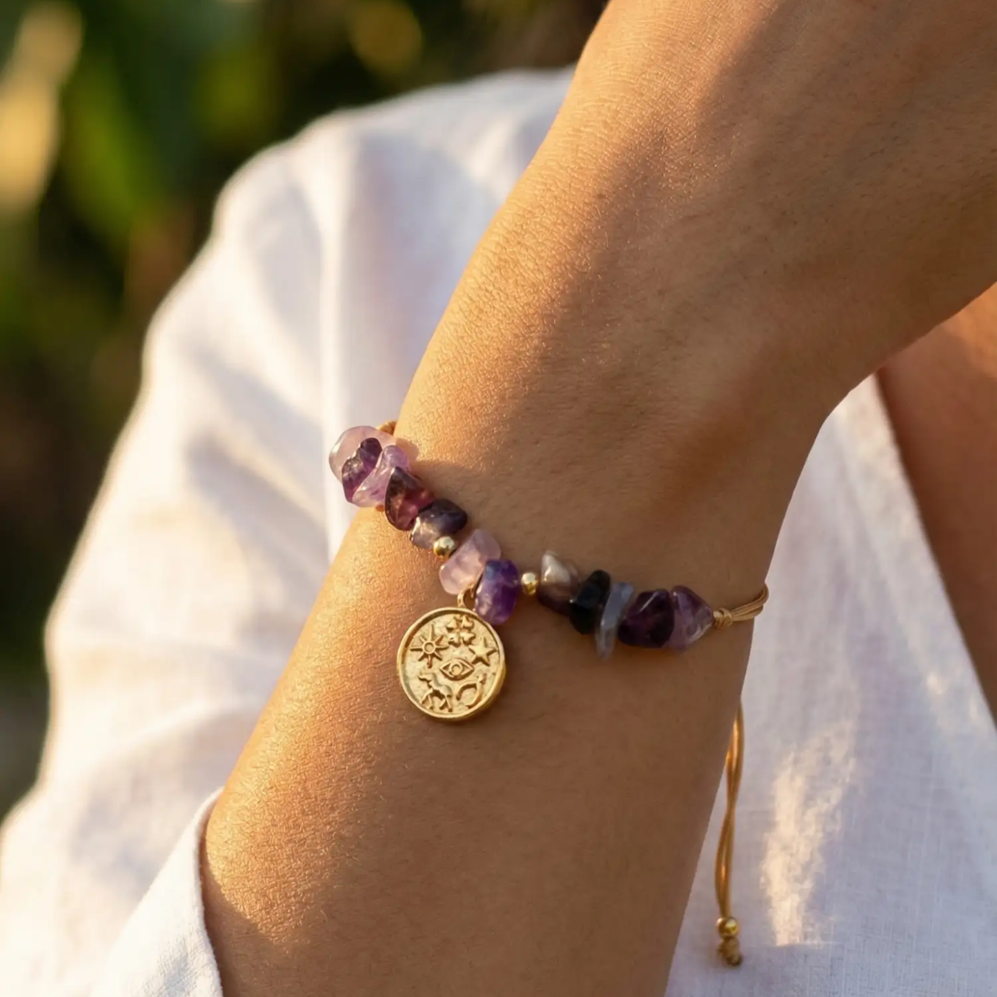 Pulsera Paz y Paciencia – Amatista