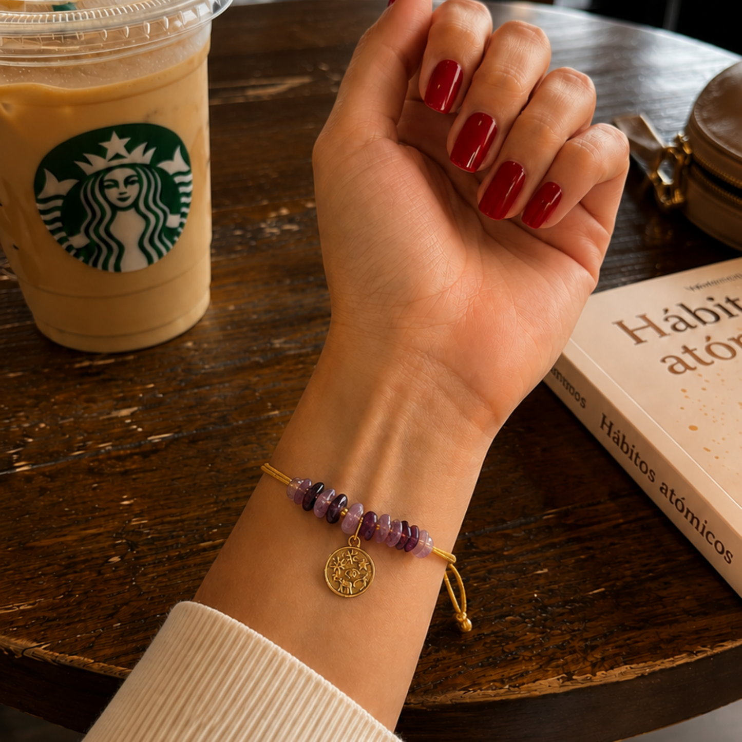 Pulsera Paz y Paciencia – Amatista