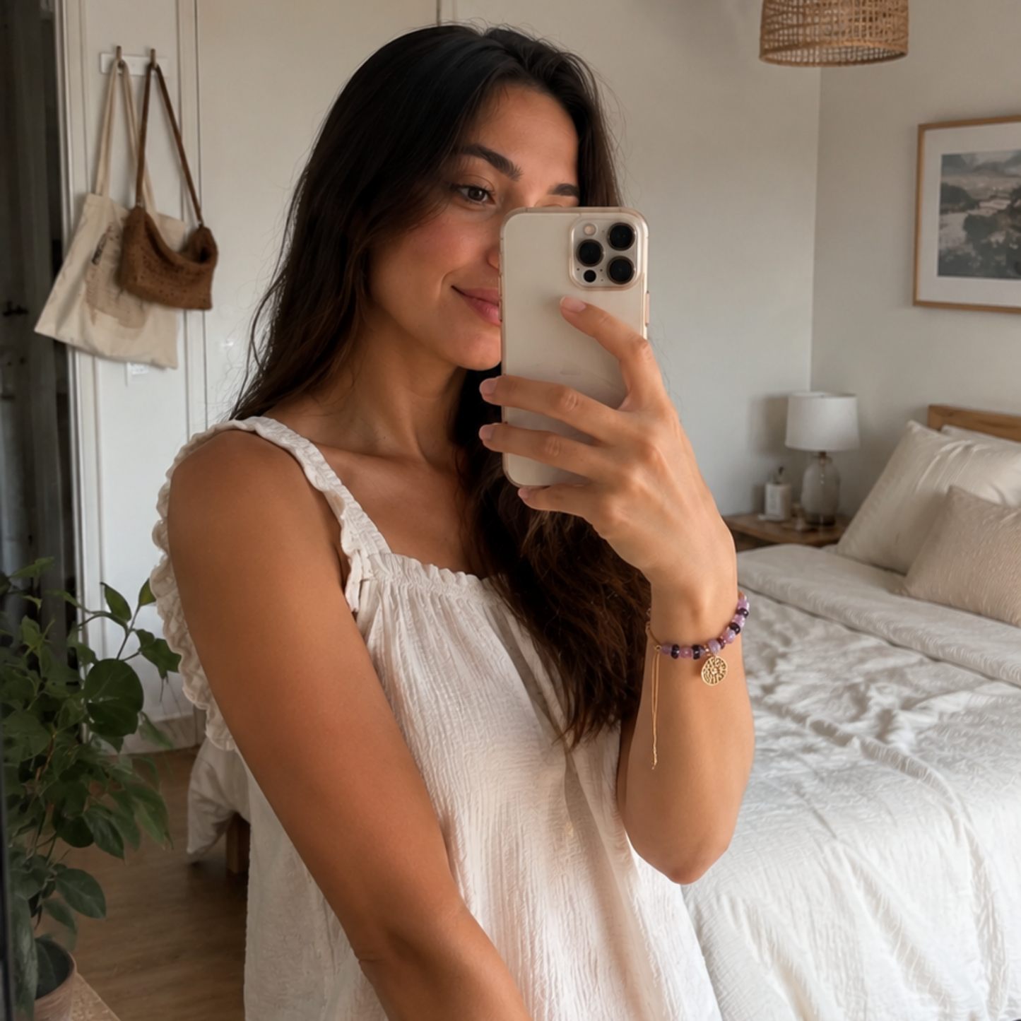 Pulsera Paz y Paciencia – Amatista