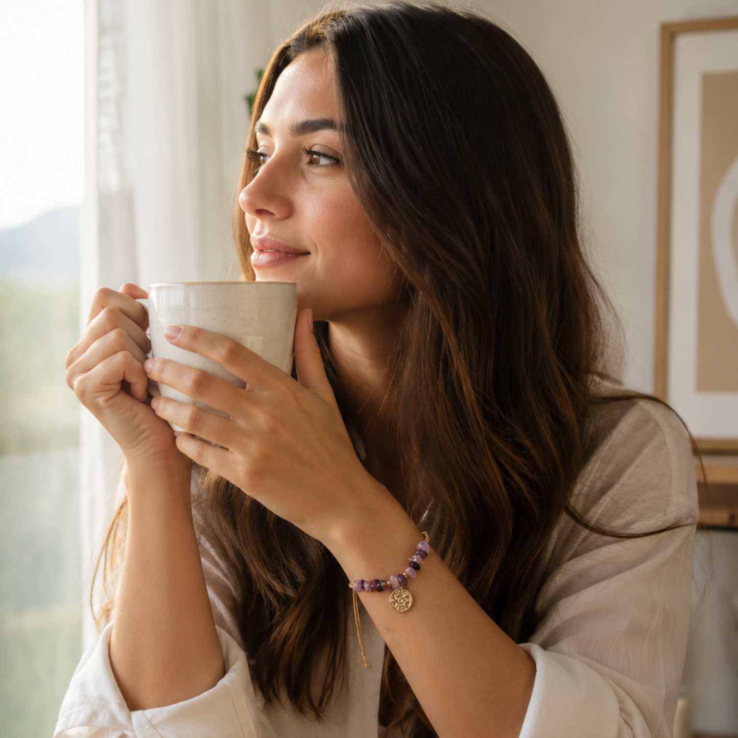 Pulsera Paz y Paciencia – Amatista
